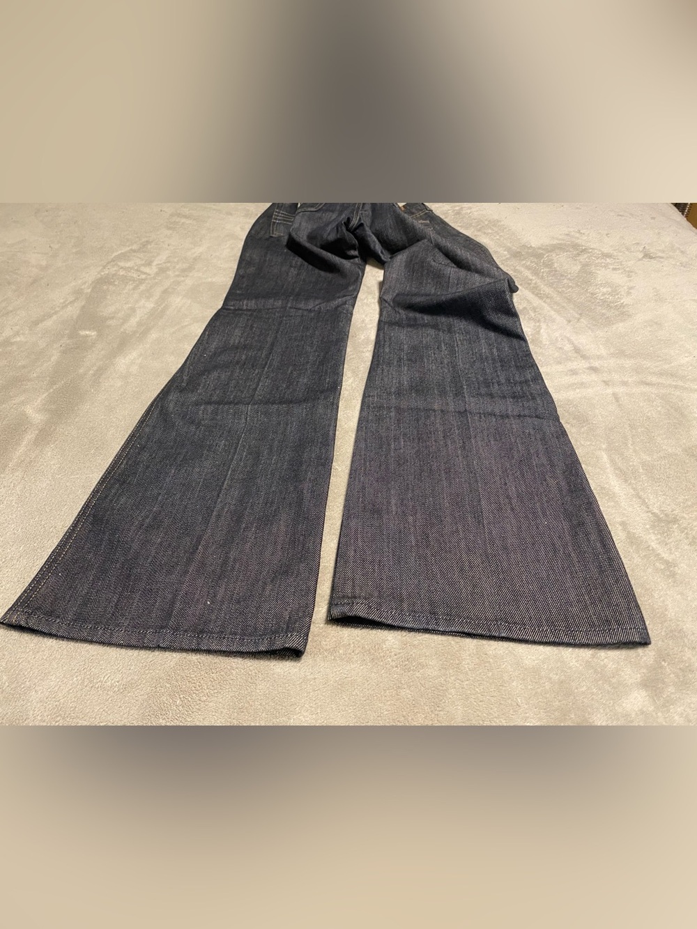 7 For All Mankind Dark Blue Flare Jeans - Picture 13 of 13